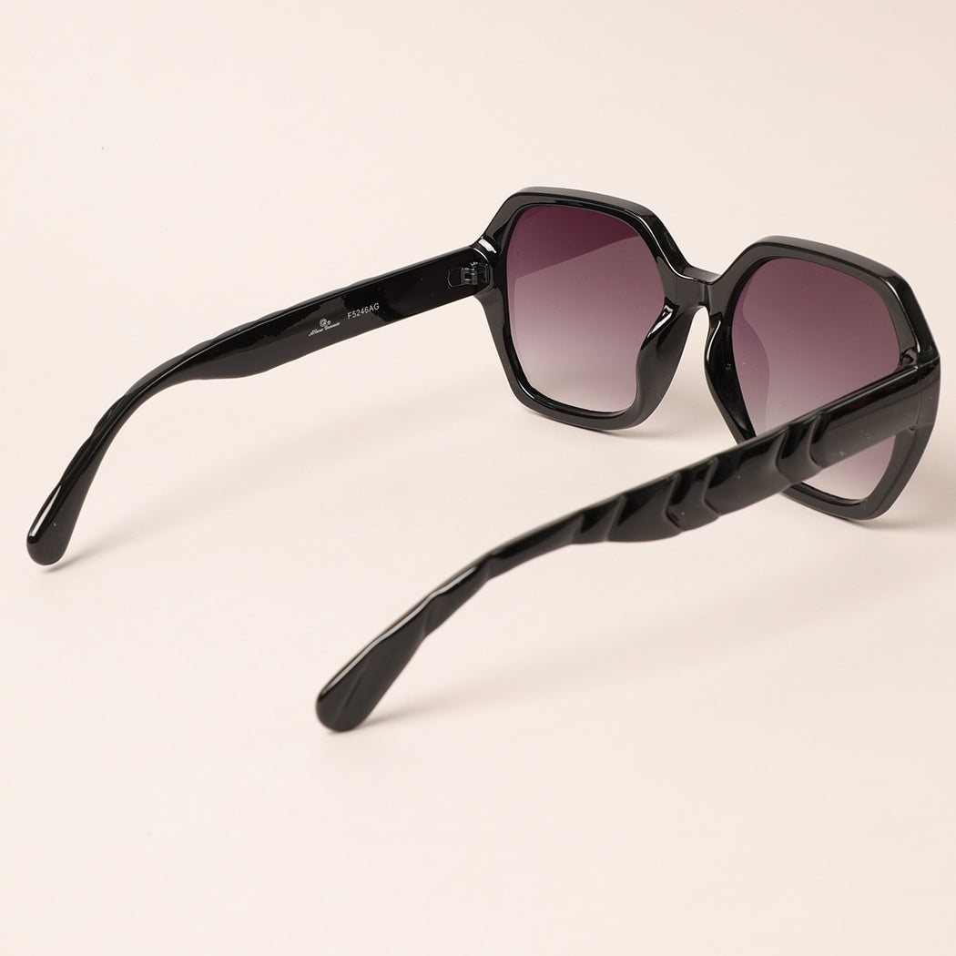 Bold Hexagon Sunglasses