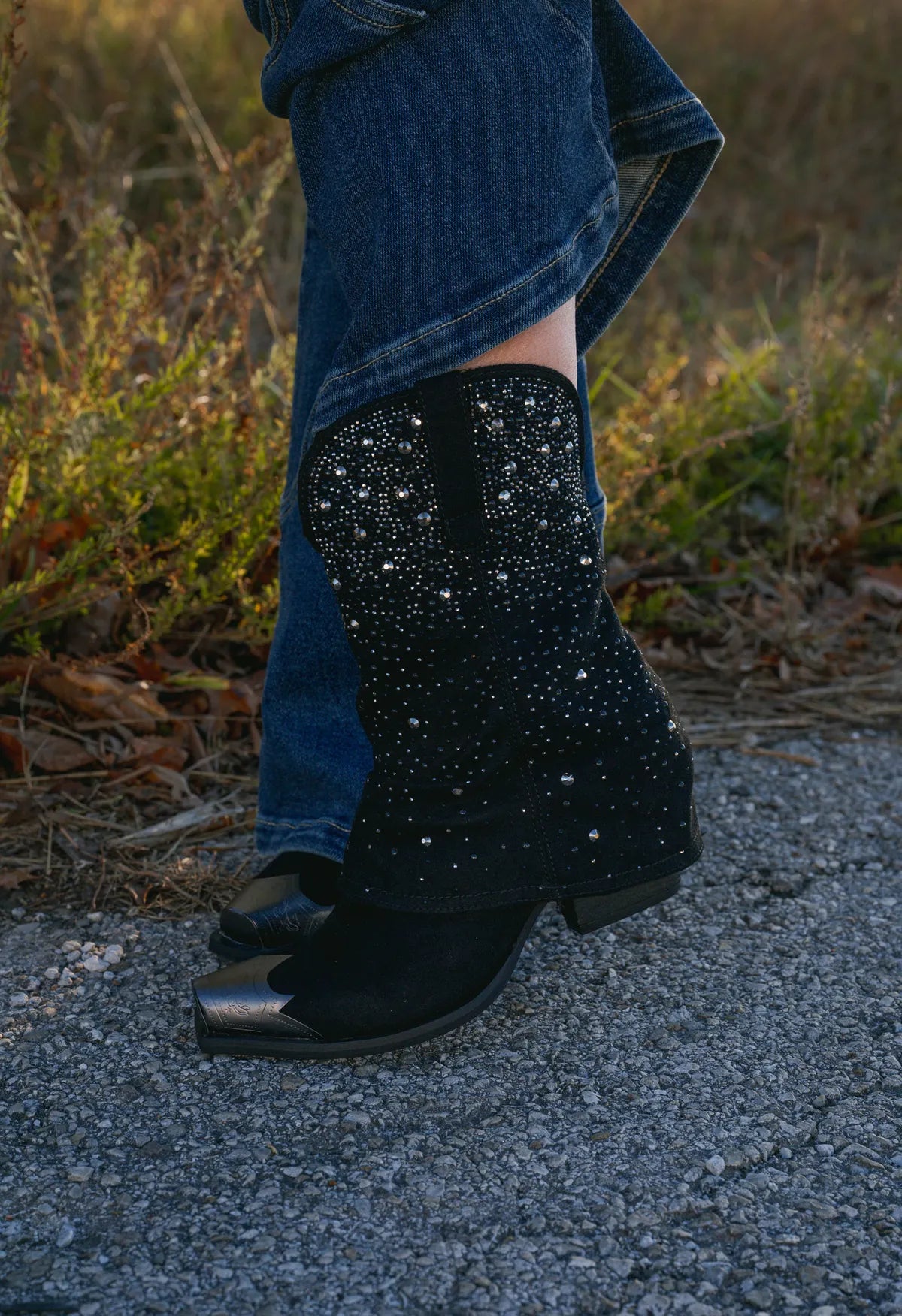 Stardust Black Boots by Very G