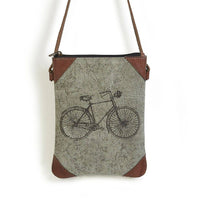 Cruiser Up-Cycled Canvas Small Women's Crossbody Bag Purse