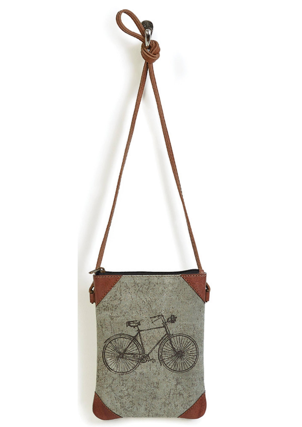 Cruiser Up-Cycled Canvas Small Women's Crossbody Bag Purse