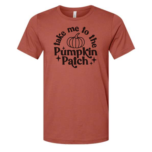 TAKE ME TO THE PUMPKIN PATCH FALL T-SHIRT
