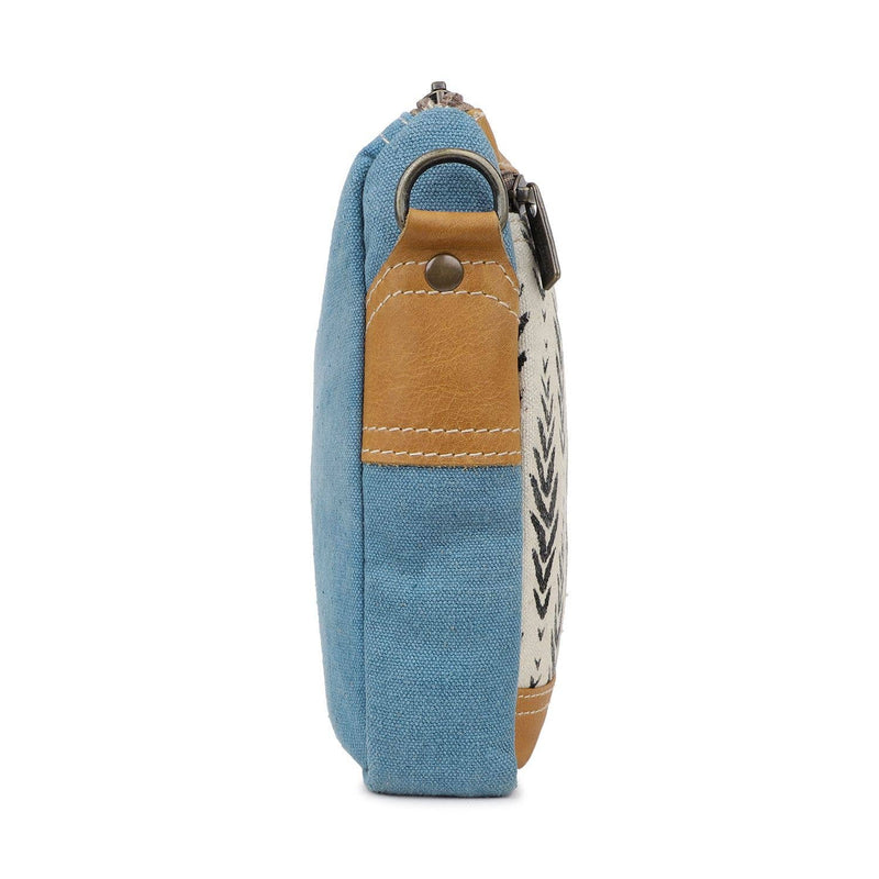 Canvas  Leather Women's Crossbody Bag