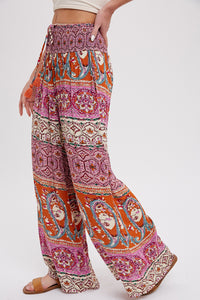 Boho Wide Leg Pants