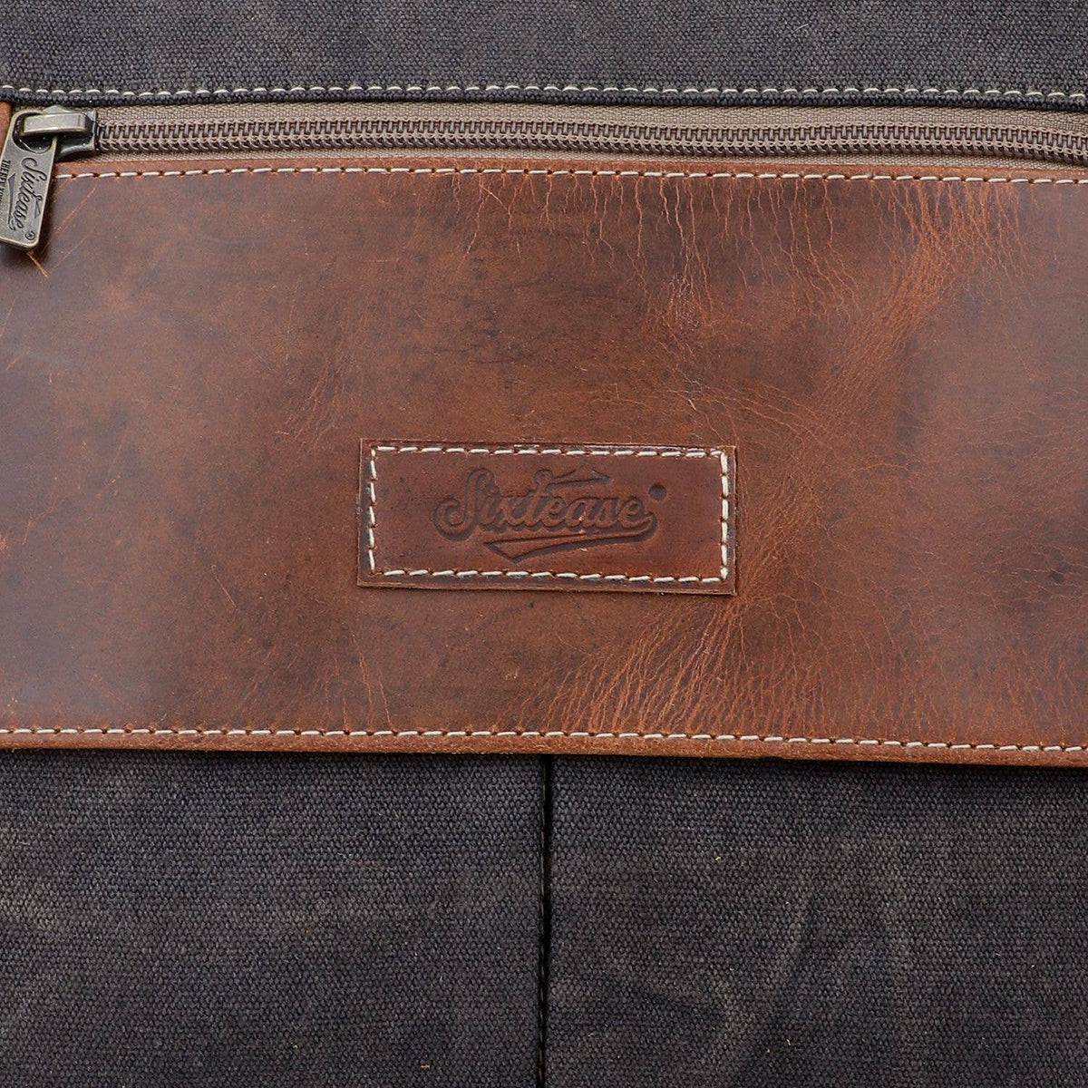 Canvas & Leather Women's Crossbody Bag