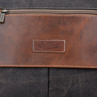 Canvas & Leather Women's Crossbody Bag