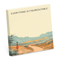 Everything is Figureoutable -  Motivational Sticky Note Pad