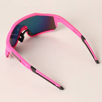 Solid Color Frame Tinted Lenses Sport Sunglasses