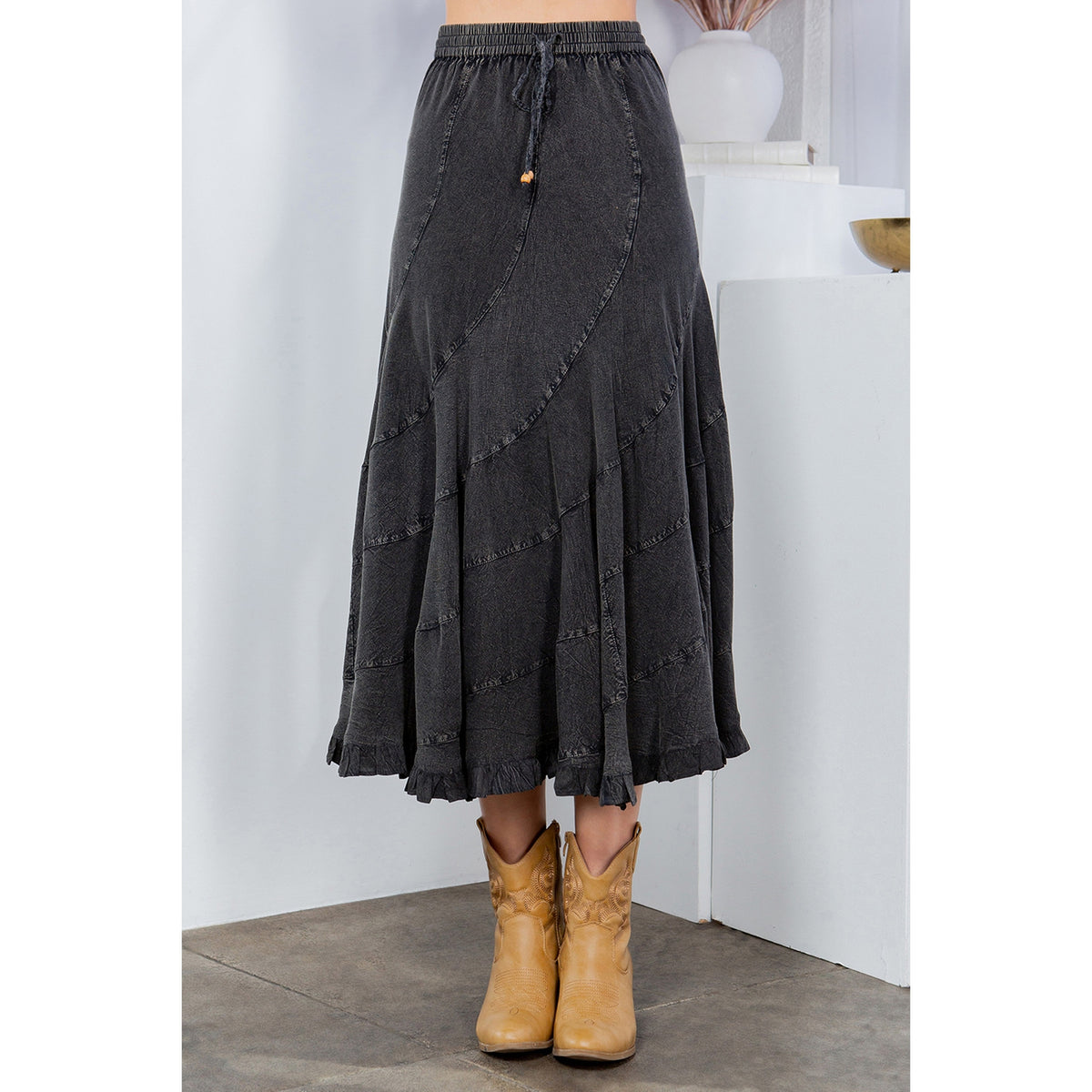 Cambria Layered Boho Skirt