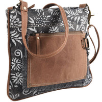 Crossbody With Leather Front Phone Pocket Purse