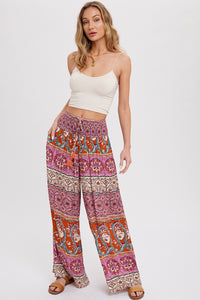 Boho Wide Leg Pants