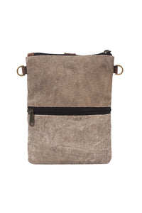 Travel Up-Cycled Canvas Small Women's Crossbody Bag