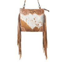 Tumbleweed Trail Fringed Hand-Tooled Bag Purse