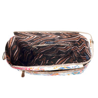 Myra Folkflora upcycled canvas concealed Carry Bag Purse