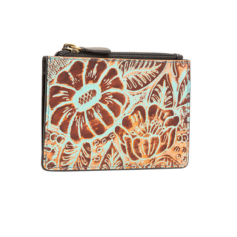 Embossed card bill Wallet