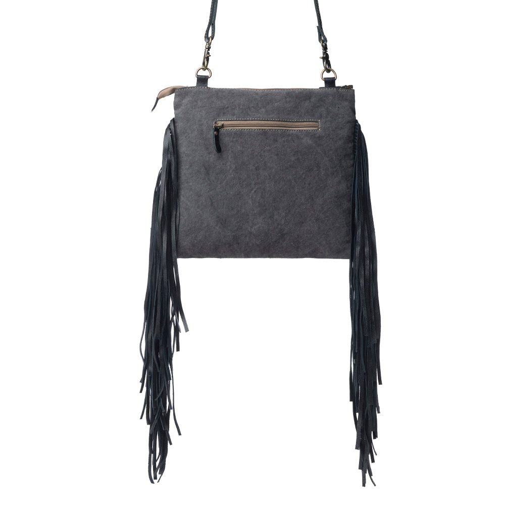 Tumbleweed Trail Fringed Hand-Tooled Bag Purse