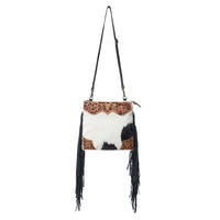 Tumbleweed Trail Fringed Hand-Tooled Bag Purse
