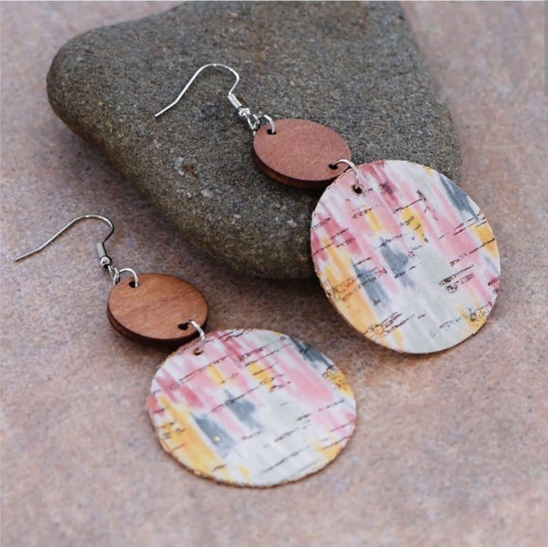 Watercolor Mixed earring Set