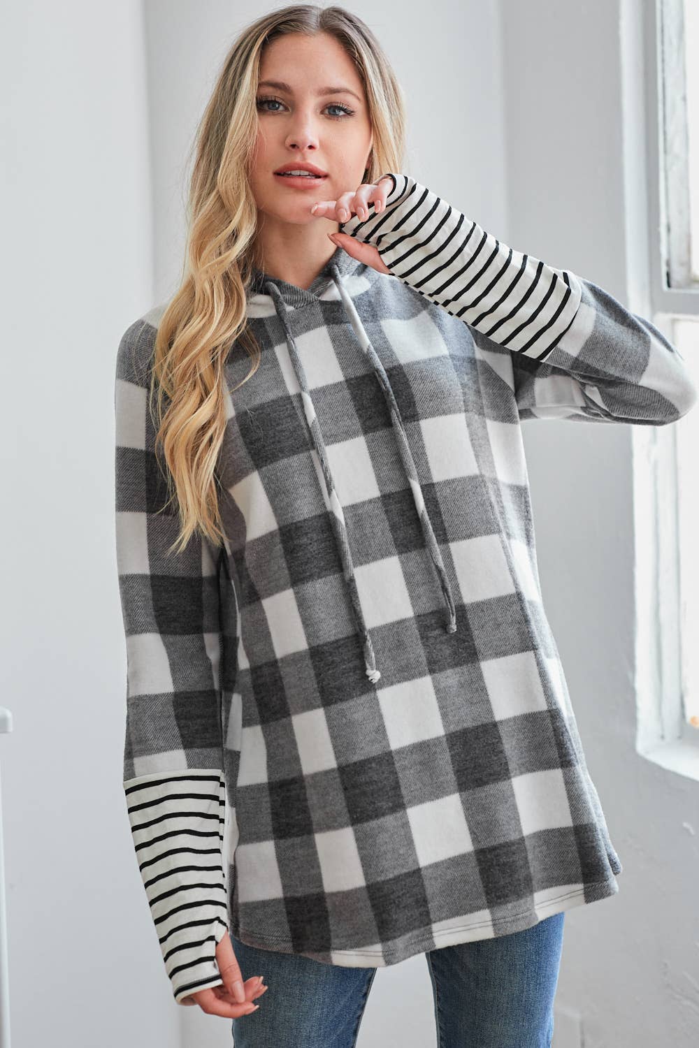 My Unusual Tuesday Hoodie: WHITE/BLACK