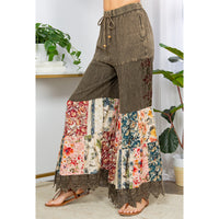 Boho Flare Leg Pants * on sale