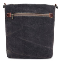 Canvas & Leather Women's Crossbody Purse