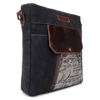 Rocky Road Crossbody Purse in charcoal