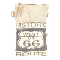 West US 99 Passport Canvas Bag With Adjustable Strap