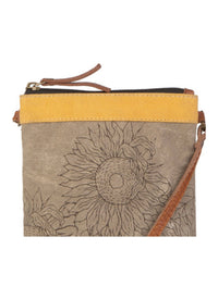 Sunny Up-Cycled Canvas Small Women's Crossbody Bag