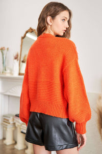 FLORAL PATCHED SWEATER CARDIGAN