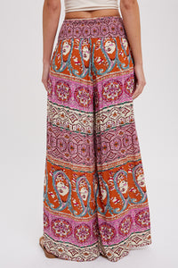 Boho Wide Leg Pants