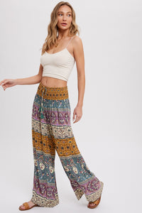 Boho Wide Leg Pants * on sale