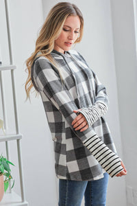 My Unusual Tuesday Hoodie: WHITE/BLACK