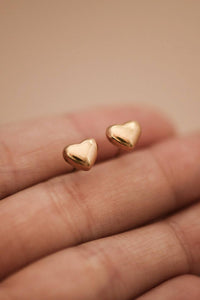 18K Gold Plated Waterproof Stainless Steel Stud Earrings