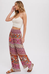 Boho Wide Leg Pants