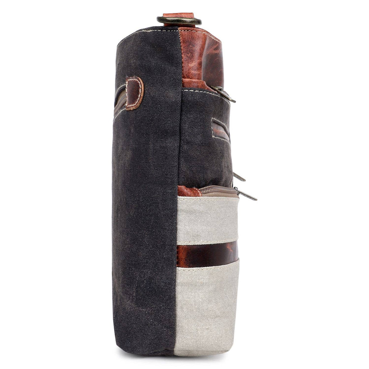 Canvas & Leather Women's Crossbody Purse