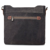 Canvas & Leather Women's Crossbody Bag