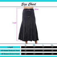 Cambria Layered Boho Skirt