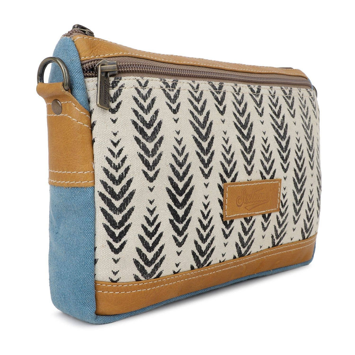 Canvas  Leather Women's Crossbody Bag