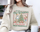 DECK THESE WALLS HOLIDAY GRAPHIC SWEATSHIRT