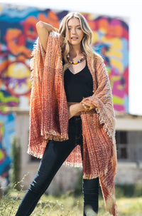 Sunrise Hooded Tunic Ruana * on sale *