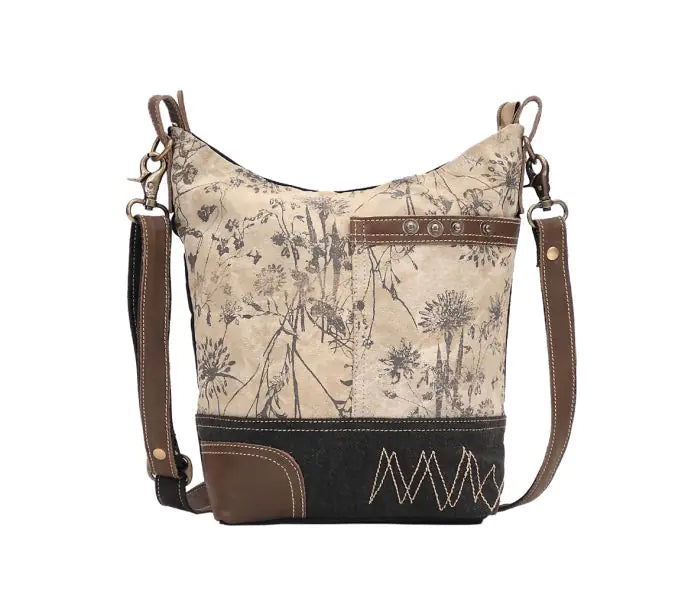 Vintage Dandelion Cross Body Purse