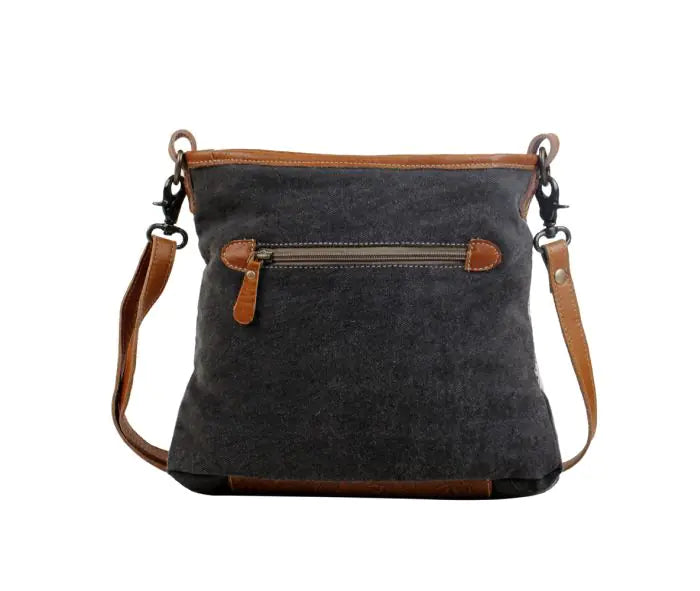 Tessalated Leather Crossbody Bag