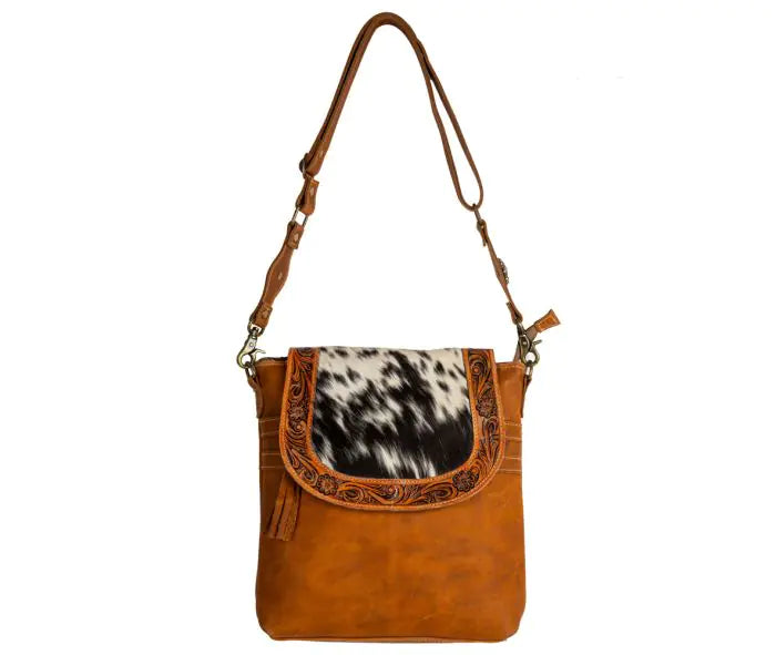 Western Carriage Port Canvas and Leather Backpack