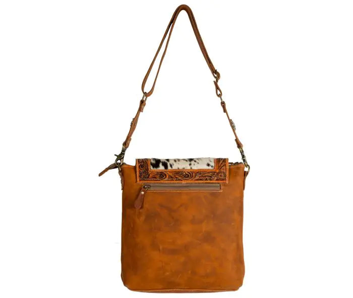 Western Carriage Port Canvas and Leather Backpack