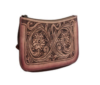 Breezy Leather Clutch Bag