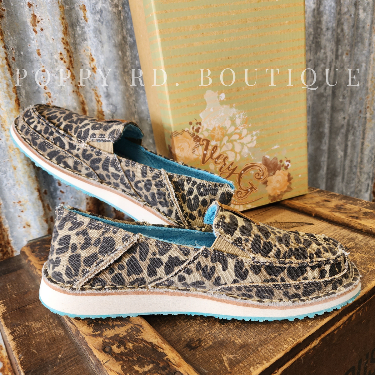 Very G Leona Leopard Slip on Sneaker