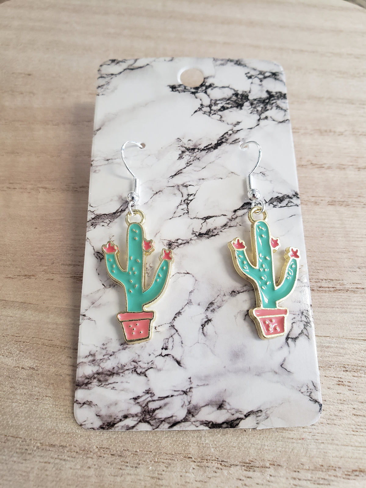 Can't touch this cacti earrings