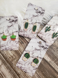 Can't touch this cacti earrings