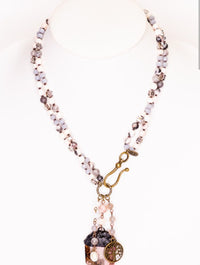 Lavender Fields pendant necklace