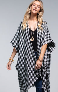 Country Christmas Open Front Tunic in white * on sale *