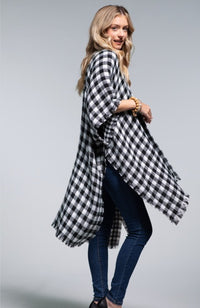 Country Christmas Open Front Tunic in white * on sale *